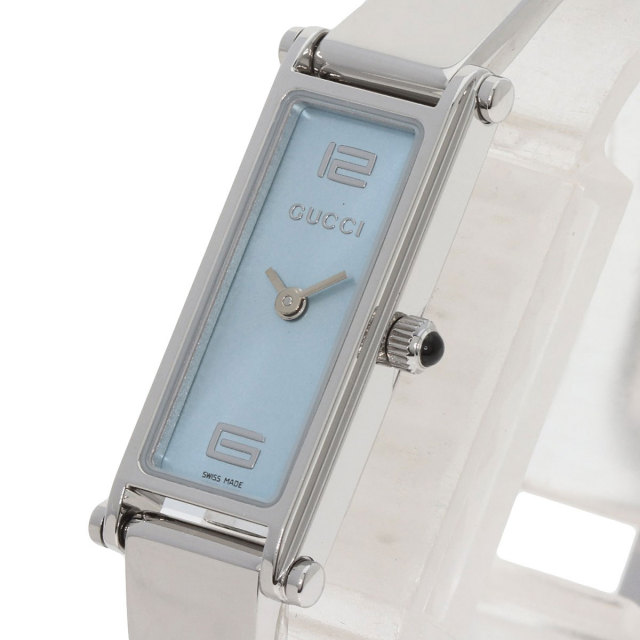 GUCCI 1500 L ステンレススチール 腕時計 GUCCI/グッチ】 1500L 腕時計 ステンレススチール クオーツ