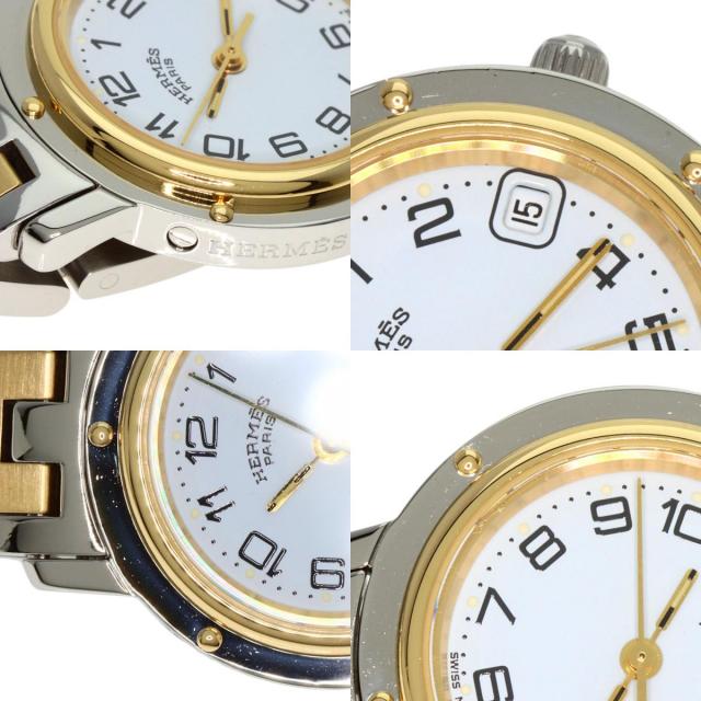 HERMES エルメス CL4.220 クリッパー 新バックル 腕時計