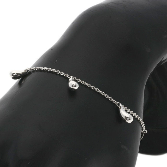 TIFFANY&Co. ティファニー 5P ティアドロップ ブレスレット シルバー  