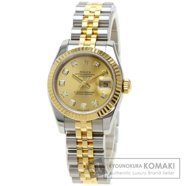ROLEX ロレックス 179173 デイトジャスト 10P ダイヤモンド