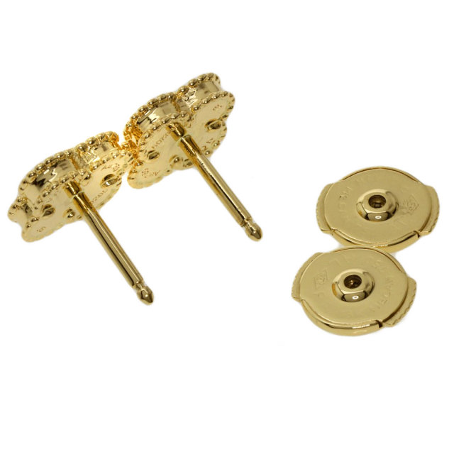 ヴァンクリーフ＆アーペル 造ら スウィート アルハンブラ ピアス 