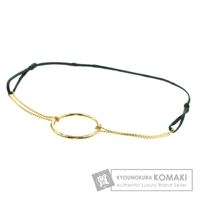 AHKAH アーカー プレシューコードブレスレット 2P ダイヤモンド カーキ  