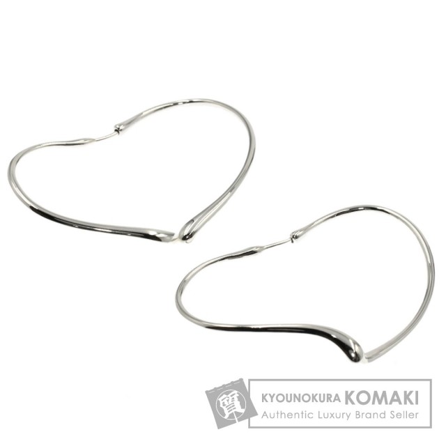 TIFFANY&Co. ティファニー オープンハート ラージ フープピアス  