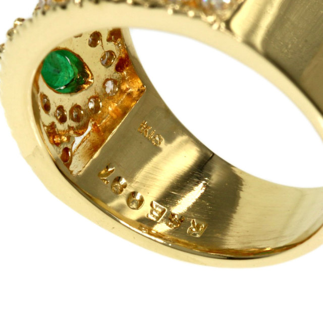 0.97ct ルビー サファイア エメラルド ダイヤモンド リング・指輪 K18 