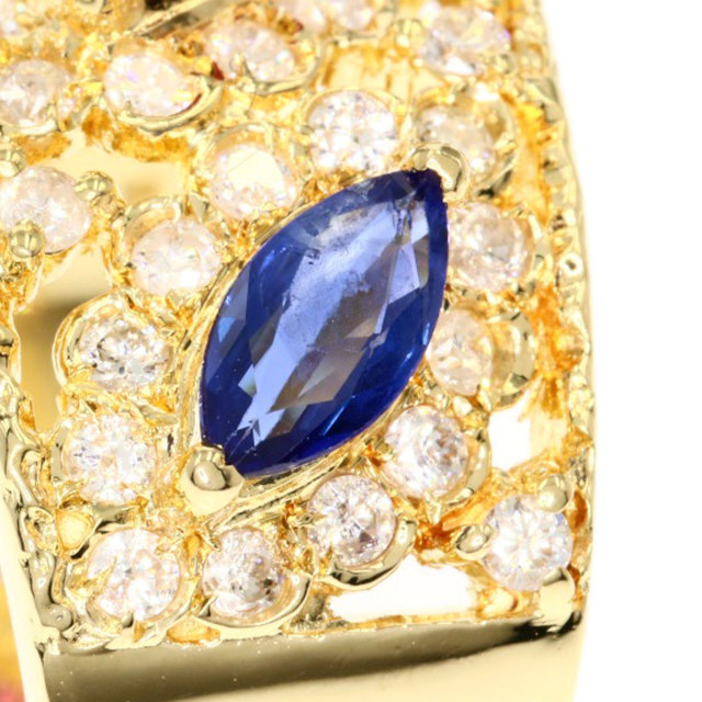 0.97ct ルビー サファイア エメラルド ダイヤモンド リング・指輪 K18 
