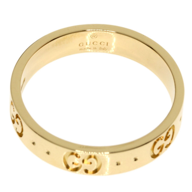 GUCCI グッチ アイコン #14 リング・指輪 K18イエローゴールド レディース 