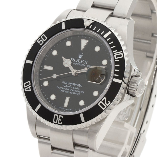 ROLEX ロレックス 16610T サブマリーナ デイト 腕時計 OH済