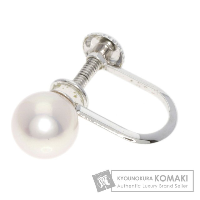 TASAKI タサキ パール 真珠 片方のみ イヤリング K14ホワイトゴールド 
