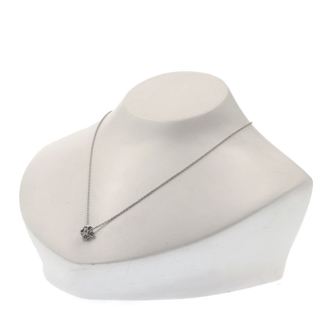 PT850 花モチーフ ネックレス 19.4g