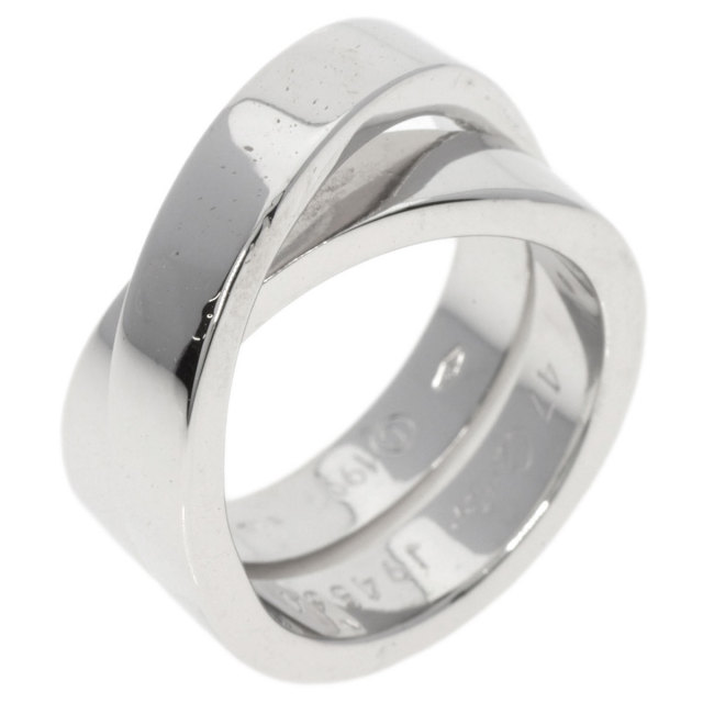 CARTIER カルティエ パリリング リング・指輪 K18ホワイトゴールド