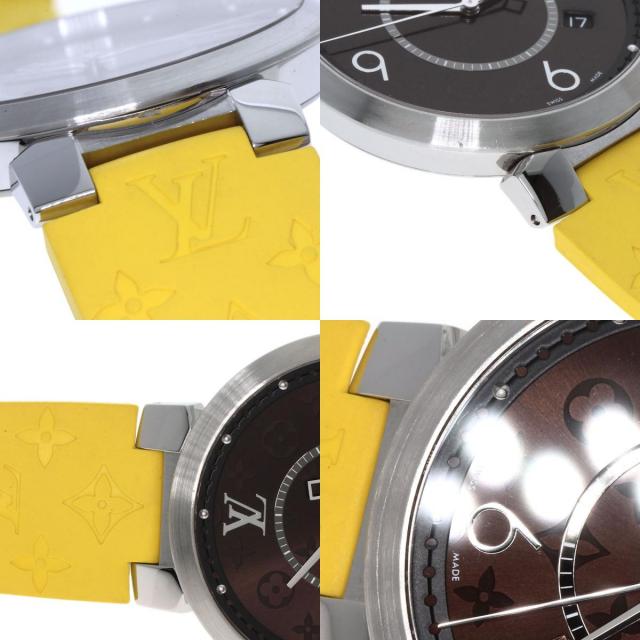 LOUIS VUITTON ルイヴィトン QA005Z タンブール スリム モノグラムマカ  