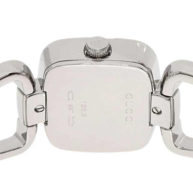 GUCCI グッチ YA125502 G 3P ダイヤモンド 腕時計 ステンレススチール  