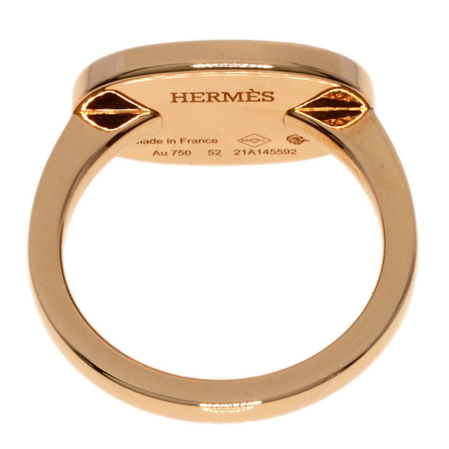 HERMES エルメス シェーヌダンクル ヴェルソ #52 リング・指輪 K18 