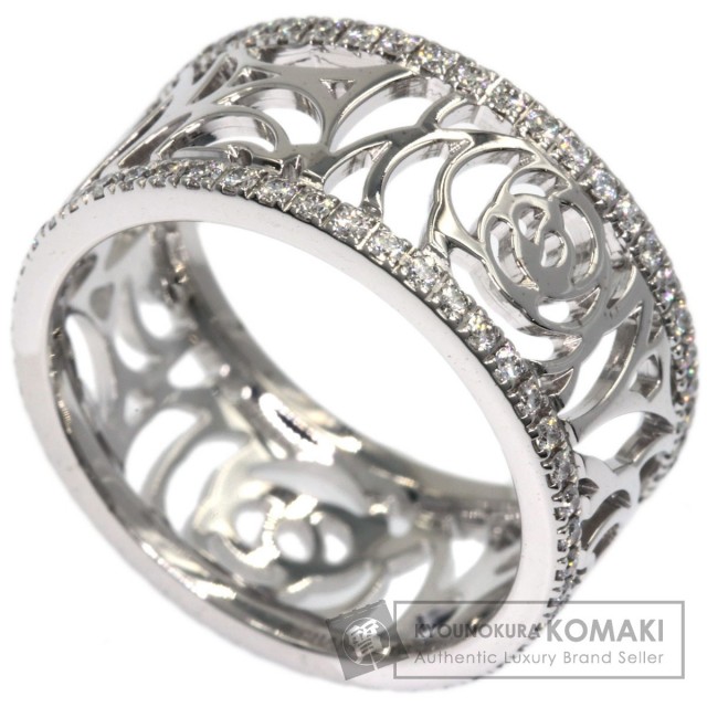 CHANEL シャネル カメリア ミディアム ダイヤモンド #50 リング・指輪  