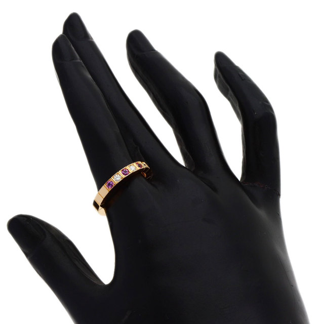 CARTIER カルティエ ラニエール ピンクサファイア ダイヤモンド #54 