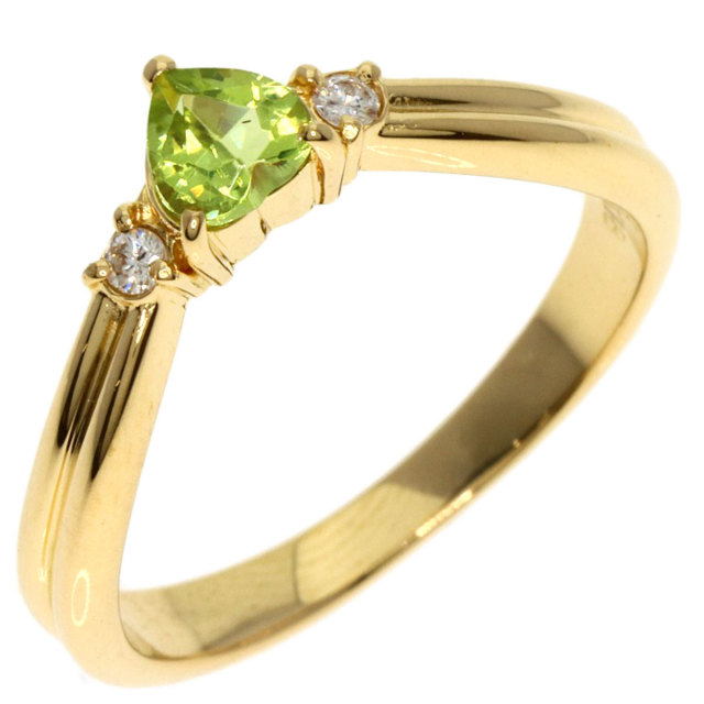 STAR JEWELRY スタージュエリー ペリドット ダイヤモンド リング・指輪  