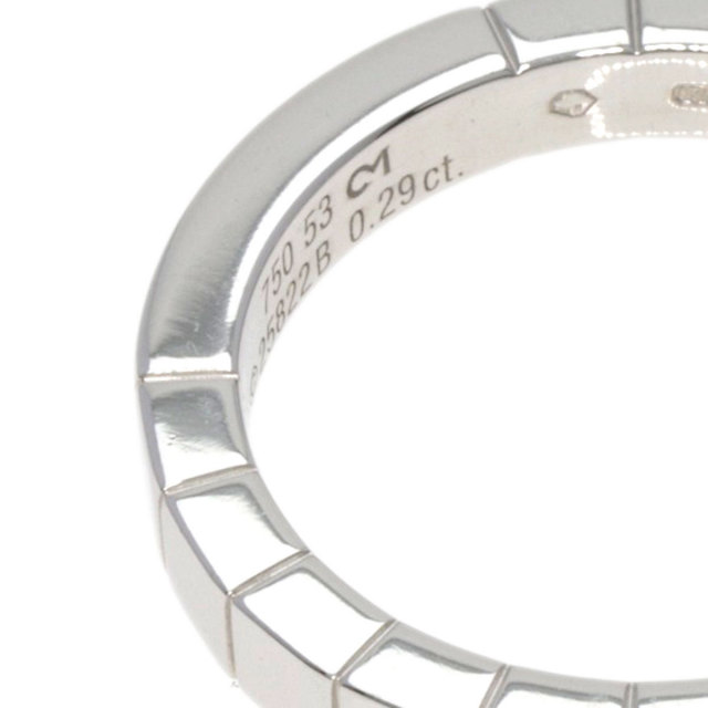 Cartierラ二エールリング ホワイトゴールド カルティエ CARTIER 750WG ホワイトゴールド ラニエールリング サイズ