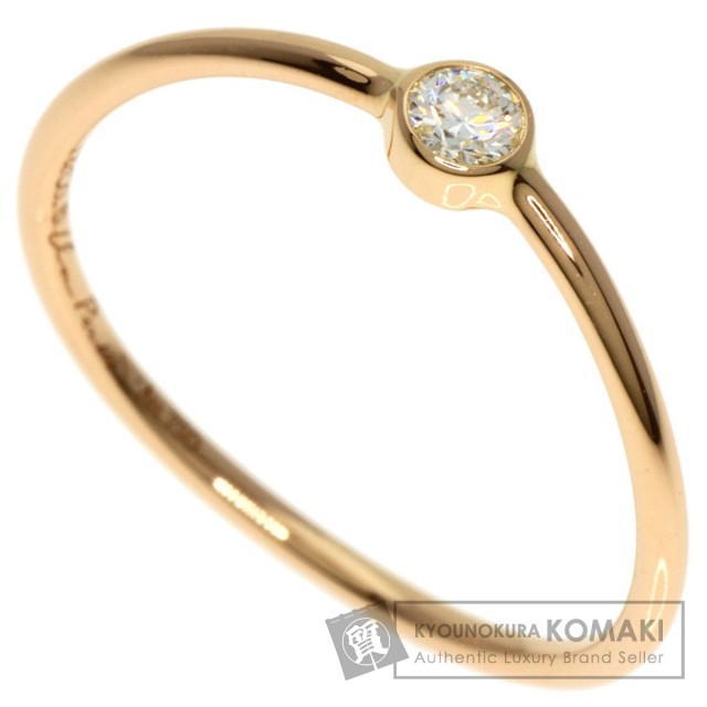 TIFFANY&Co. ティファニー ウェーブ シングルロウ ダイヤモンド リング  