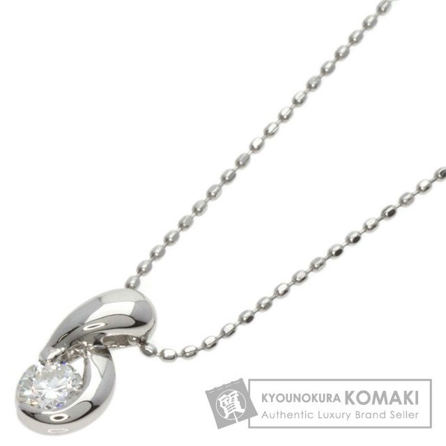 0.184ct ダイヤモンド ネックレス プラチナPT850/PT900 2.2g  