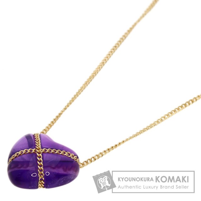 TIFFANY&Co. ティファニー チェーン クロスハート アメジスト  