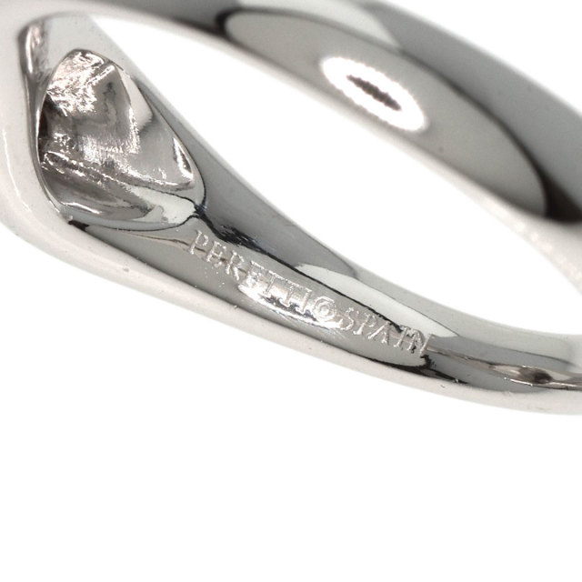 【超美品】ティファニー　ペレッティ　1Pダイヤモンド　リング　プラチナ TIFFANY&Co. ティファニー ハーモニー 1P ダイヤモンド リング