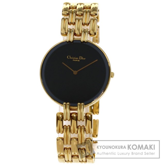 CHRISTIAN DIOR クリスチャンディオール 47 154-3 バギラ 腕時計 GP/GP  