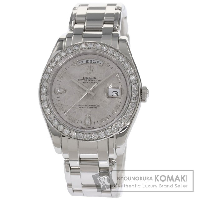 その他 T 18946 Rolex Special Edition Day Date 39 Men's Platinum Watch