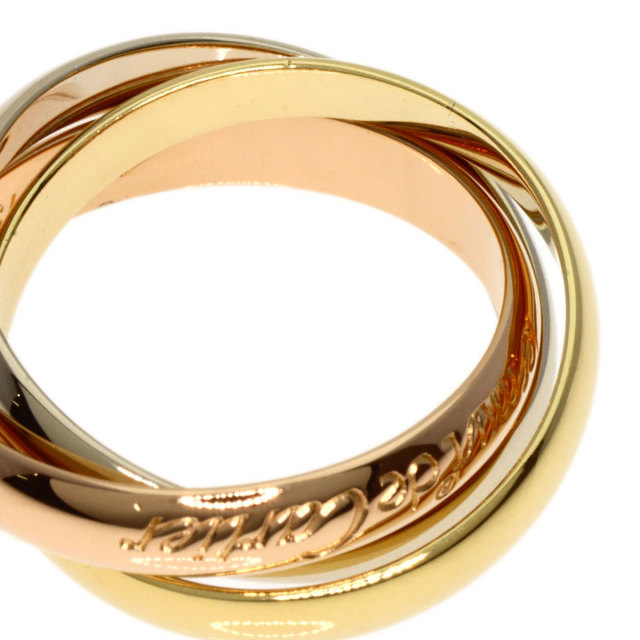 CARTIER カルティエ トリニティ #51 リング・指輪 K18イエローゴールド