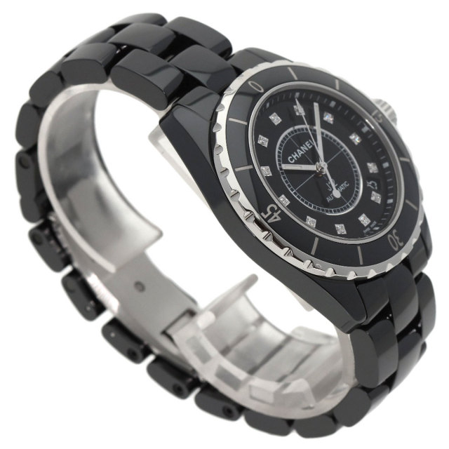 CHANEL シャネル H1626 J12 38mm 12P ダイヤモンド 腕時計 OH済  
