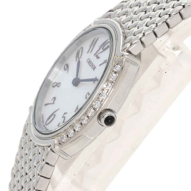 SEIKO セイコー GSWE929 5A70-0AT0 クレドール ベゼル ダイヤモンド