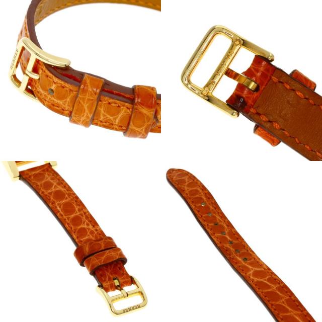 HERMES エルメス AC1.185 アルコル 腕時計 K18イエローゴールド