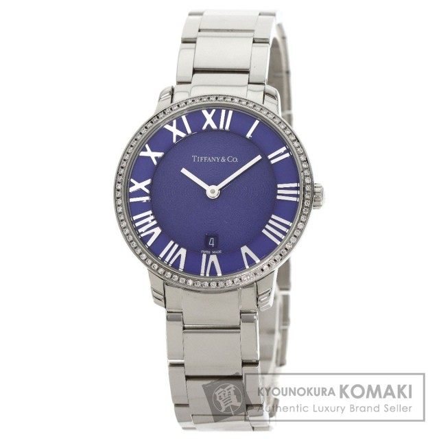 TIFFANY&Co. ティファニー アトラスドーム ベゼル ダイヤモンド 腕時計  