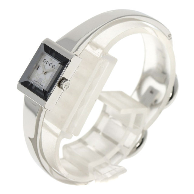 GUCCI グッチ 128.5 GG Gフレーム 腕時計 ステンレススチール/SS  
