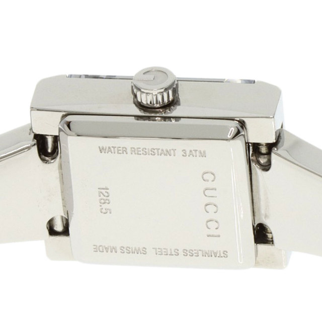 GUCCI グッチ 128.5 GG Gフレーム 腕時計 ステンレススチール/SS  