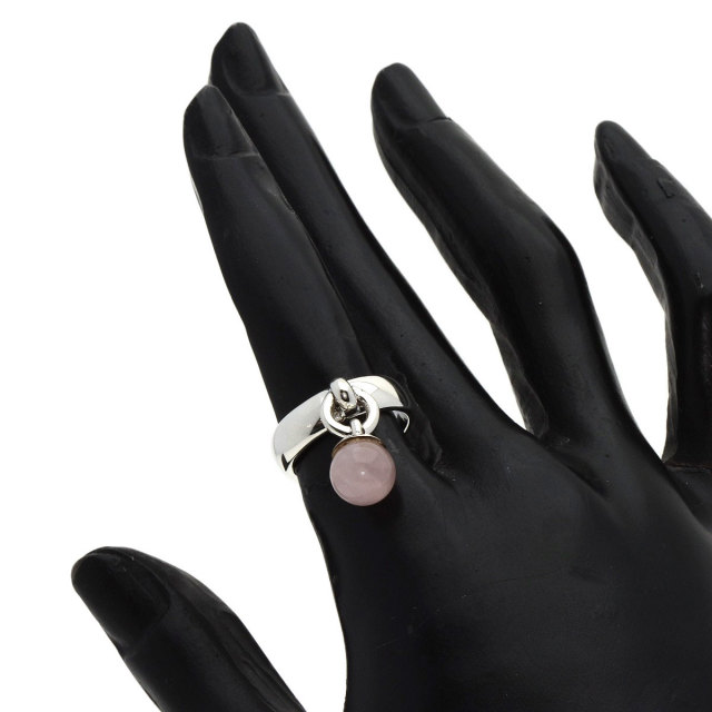 TIFFANY&Co. ティファニー ドアノック ローズクォーツ リング・指輪  