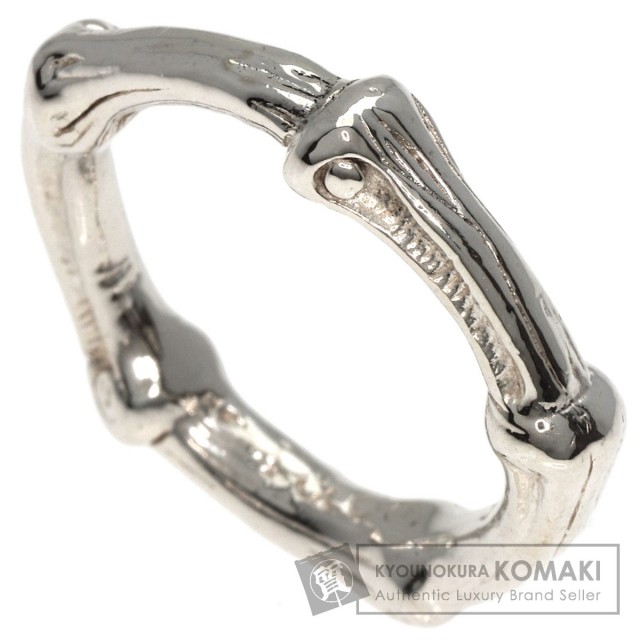 Tiffany バンブーデザイン シルバーリング TIFFANY&Co シルバー 90´s OLD バンブーデザインリング 7号