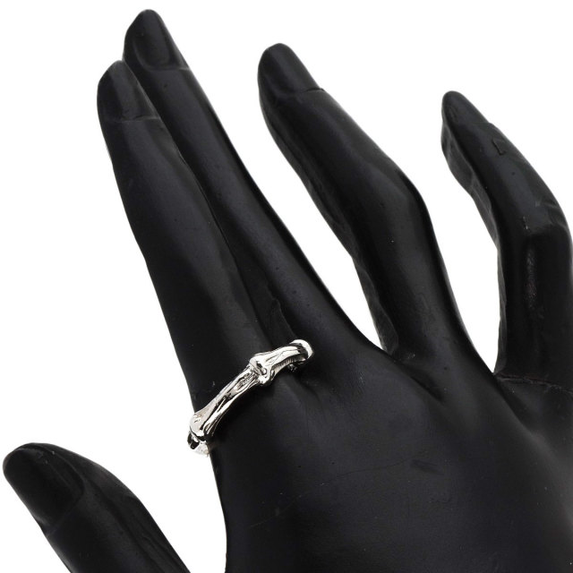 Tiffany バンブーデザイン シルバーリング TIFFANY&Co シルバー 90´s OLD バンブーデザインリング 7号