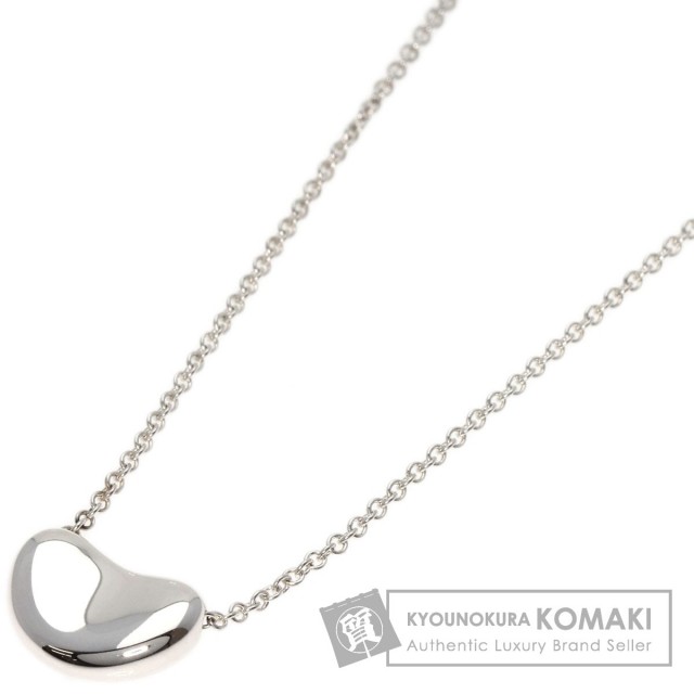 TIFFANY&Co ティファニー ネックレス ビーン 定番 ミニ シルバー 銀