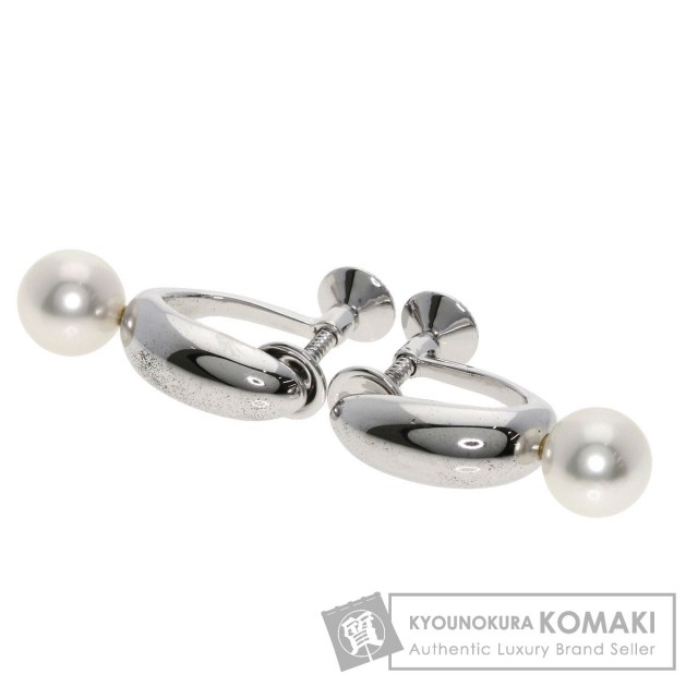 ミキモト MIKIMOTO パールイヤリング 約6.5㎜ シルバー
