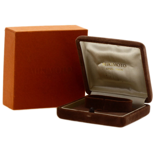 MIKIMOTO ミキモト アコヤパール 真珠 ステーション ネックレス K18  