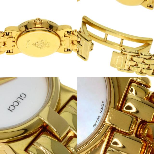 稼動品 極美品 オールドグッチ 3400L クォーツ ウォッチ 腕時計 ゴールド GUCCI グッチ 3400L ラウンドフェイス 腕時計 GP/GP レディース