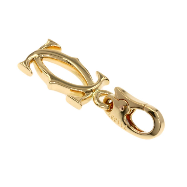 CARTIER カルティエ 2C チャーム ペンダントトップ K18イエロー
