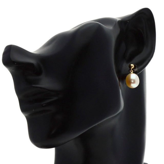 TASAKI タサキ 淡水パール 真珠 ピアス K18イエローゴールド レディース 