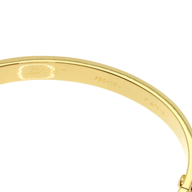 CARTIER カルティエ ラブブレス ドライバー付き #17 ブレスレット K18 