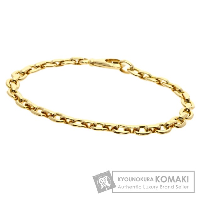CARTIER カルティエ メプラット チェーン ブレスレット K18イエロー  