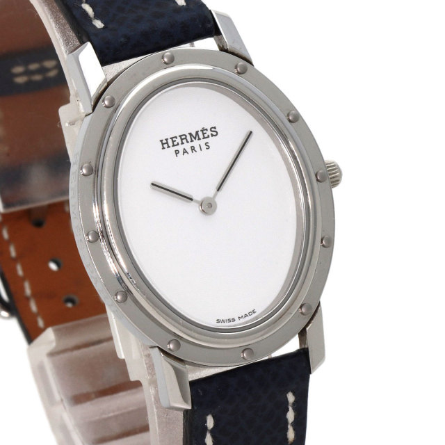 エルメス 腕時計 クリッパー オーバル