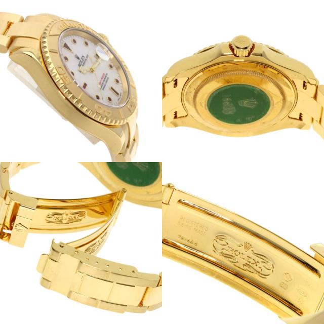 ROLEX ロレックス 16628NGR ヨットマスター 腕時計 K18イエロー