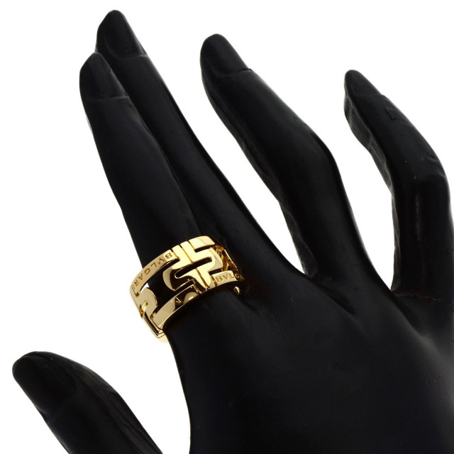 BVLGARI ブルガリ パレンテシ オープンワーク ラージリング #53 リング 