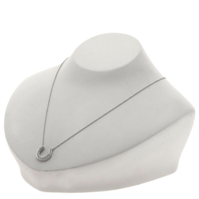 TIFFANY&Co. ティファニー ホースシュー ダイヤモンド ネックレス  
