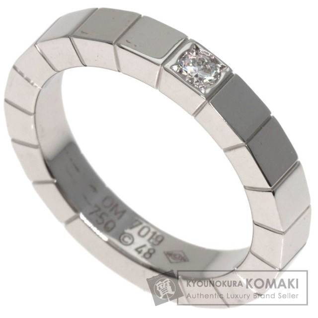 CARTIER カルティエ ラニエール 1P ダイヤモンド #48 リング・指輪 K18  
